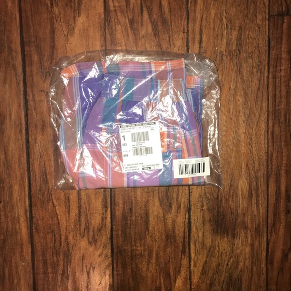 New J. Crew Plaid Swim Trunks - Picture 5 of 5